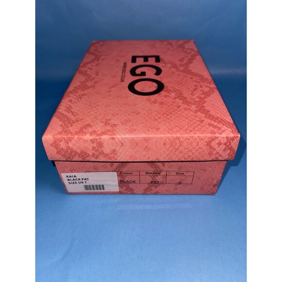 EGO KAIA Black Strappy Slingback Heels Women’s Size 7 US / UK 5 / EU 37 - Picture 6 of 7